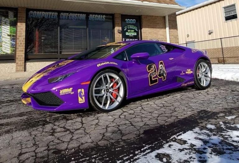 See The Kobe Bryant Insane Tribute Lambo That Is Up For
