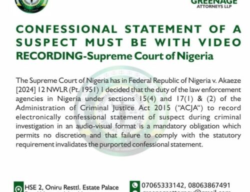 Confessional Statement Of A Suspect Must Be With Video Recording – Supreme Court